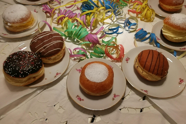 Krapfen tasting